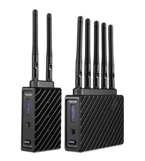 Teradek Bolt 6 LT 1500 3G-SDI/HDMI Wireless RX/TX Deluxe Kit (V-Mount)